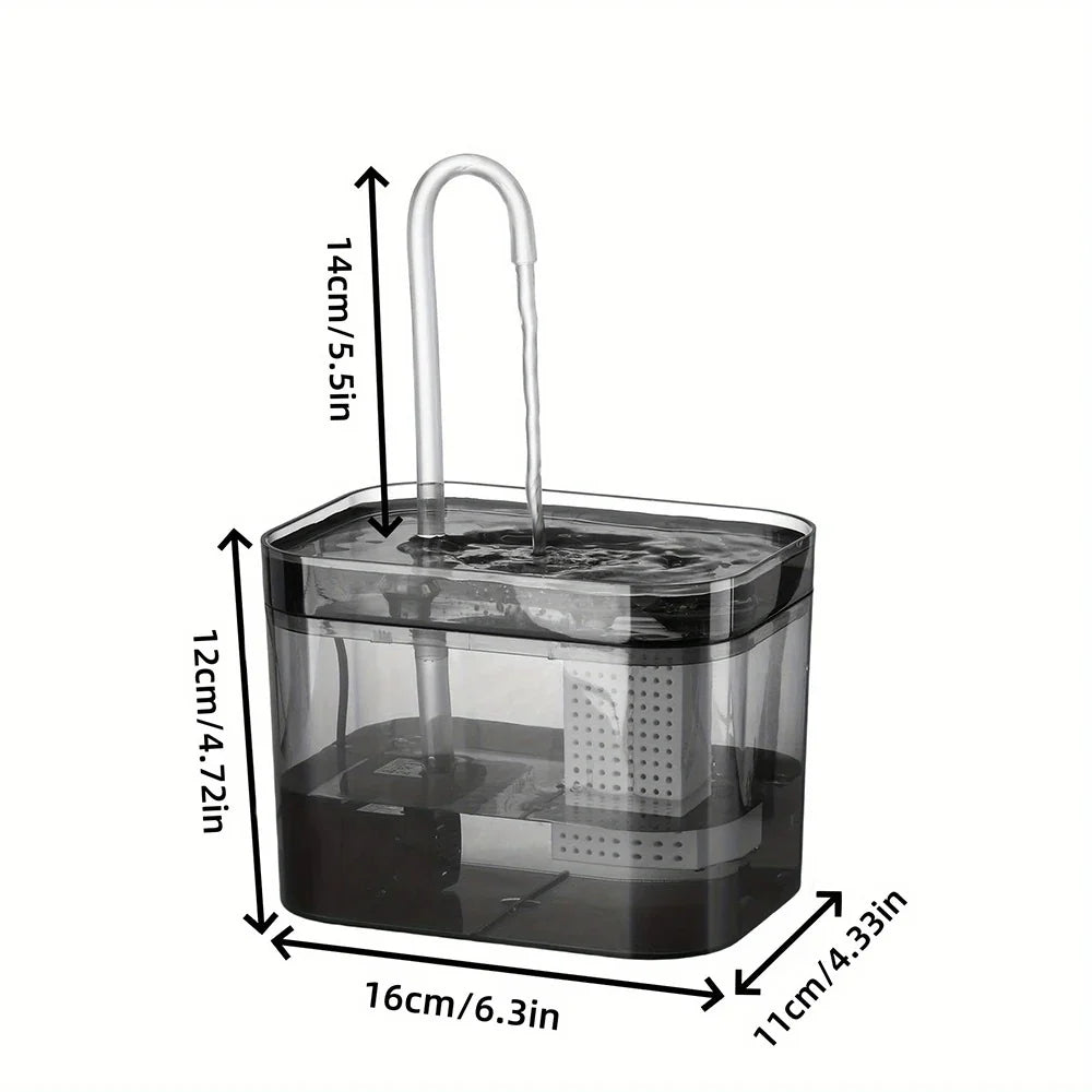 The Water Fountain with USB Auto Filter Recirculating