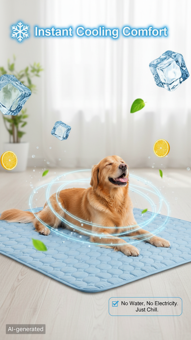 Ice Silk Cold Nest Pad for Cooling in Summer