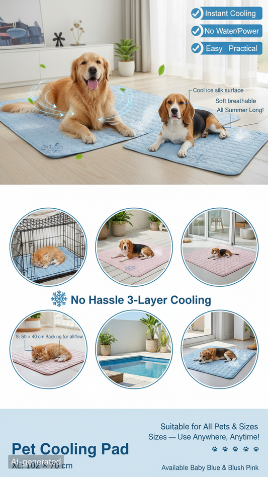 Ice Silk Cold Nest Pad for Cooling in Summer