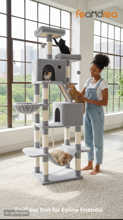 The Indoor Cat Tree 🐈🪾